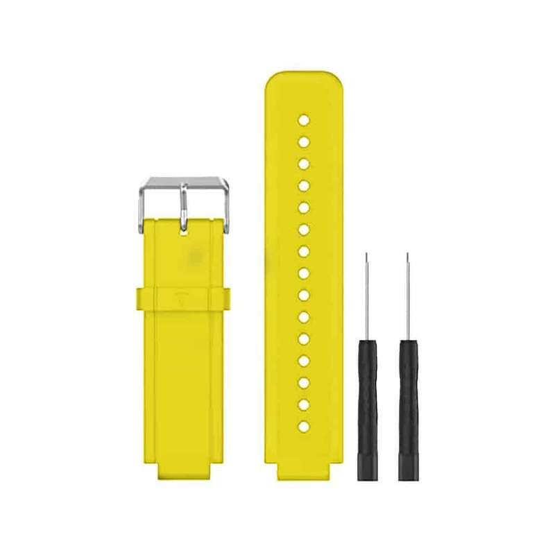Silicone Strap for Garmin Vivoactive- Yellow