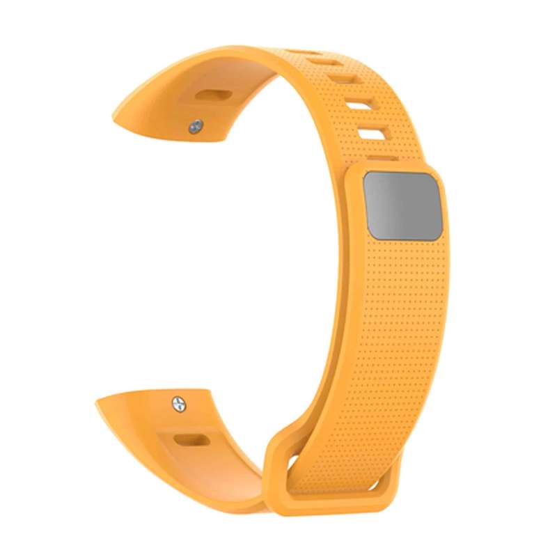 replacement silicone strap For Huawei Band 2/Pro - Orange (S-M-L)