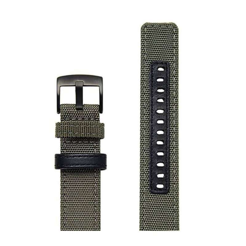 20mm Nylon Strap for Samsung Galaxy Watch / Watch Active-Green