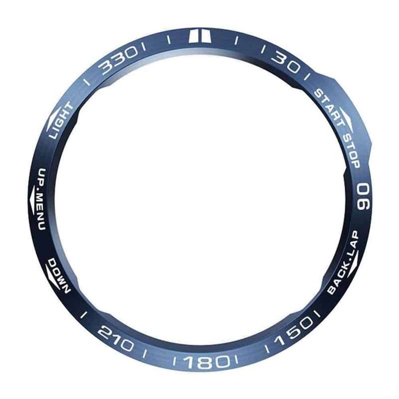 Garmin Fenix 6X/6X Pro stainless-steel watch bezel - Blue