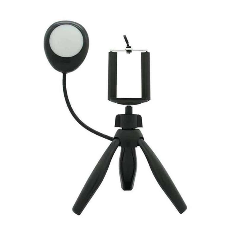 Live Streaming/Selfie Mini Portable Smartphone Tripod &amp; Ring Light