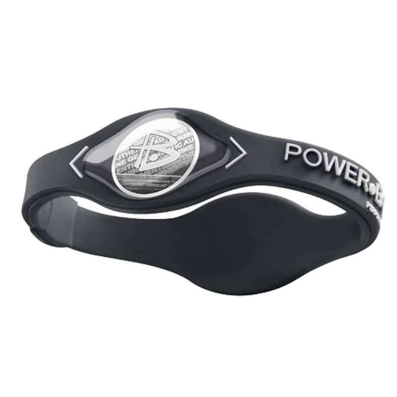 Power Balance bracelet for athletic performance &amp; stability - Black (L)
