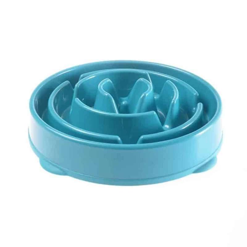 Healthier Pet Nutrition Fun Interactive Slow Feeder Dog Bowl (Small)