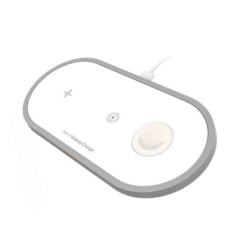 Universal 3-in-1 Wireless Charger Pad for Apple &amp; Android