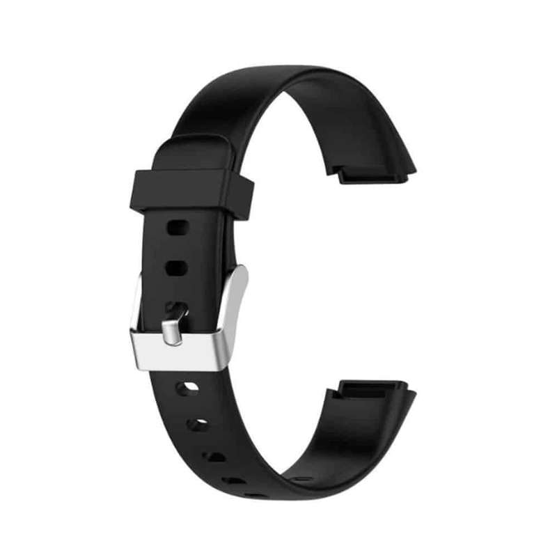 Fitbit Luxe Replacement Silicone Strap - Black (M-L)