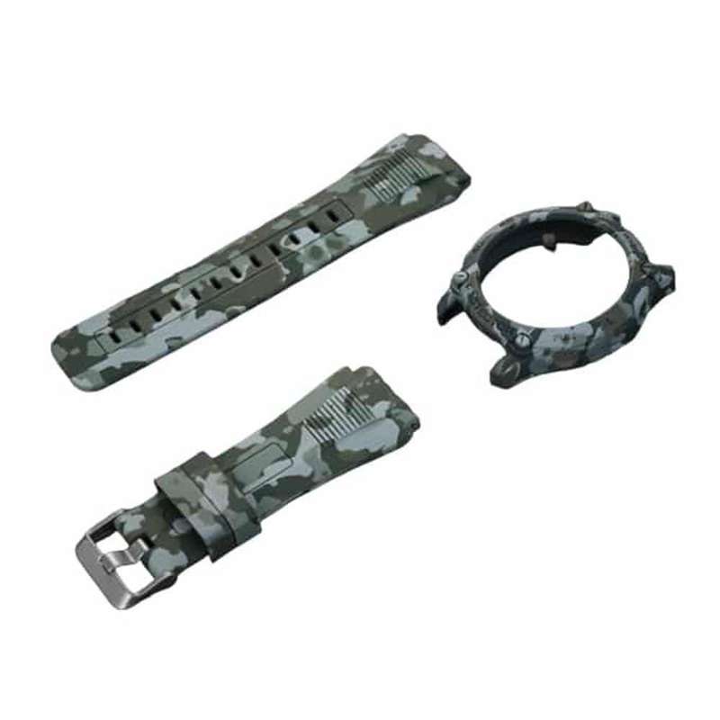 Silicone Strap + Protective Case for Huawei GT2 - Camo