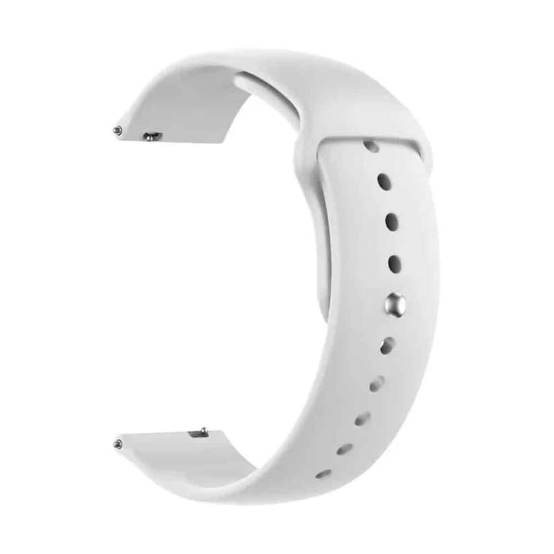Silicone Strap for Fitbit Versa(M/L) - White