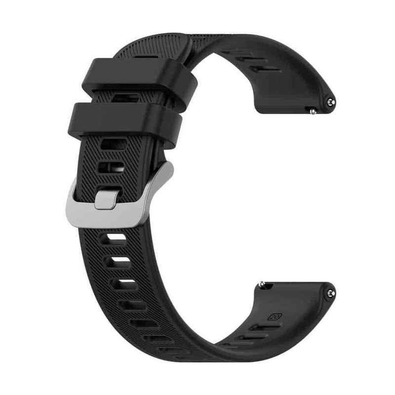 Silicone Strap for Garmin Forerunner 55 - Black