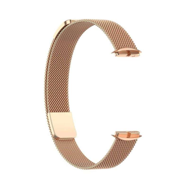 Fitbit Luxe Replacement Meshy Milanese Strap - Rose Gold (S-M-L)