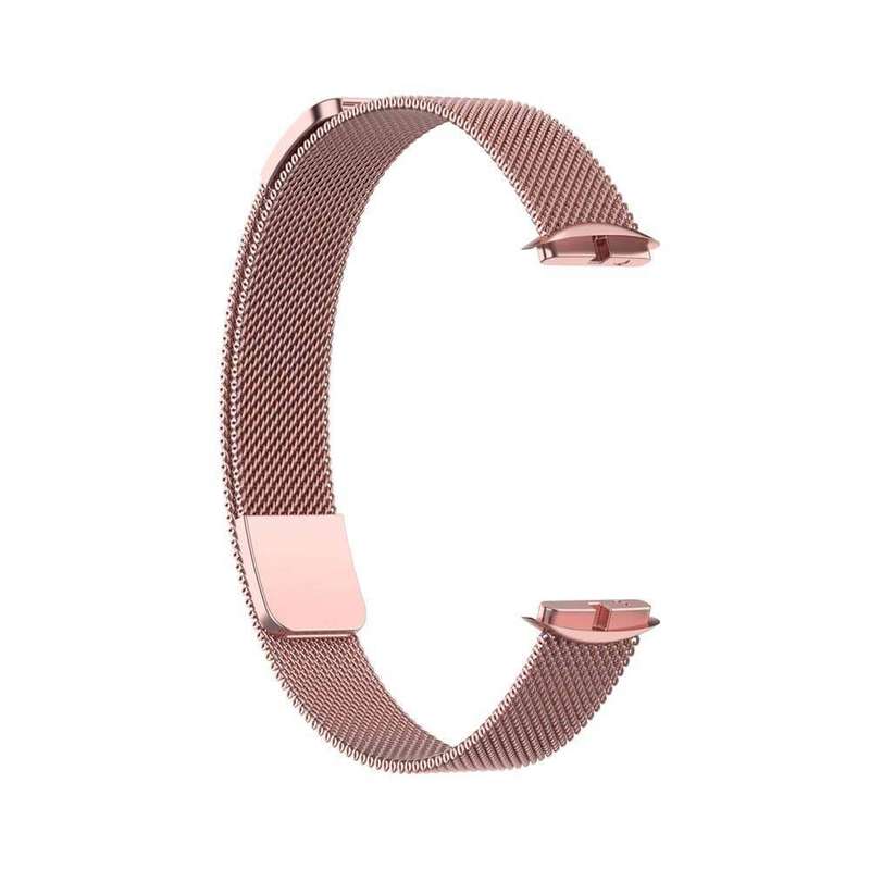 Fitbit Luxe Replacement Meshy Milanese Strap - Pink (S-M-L)