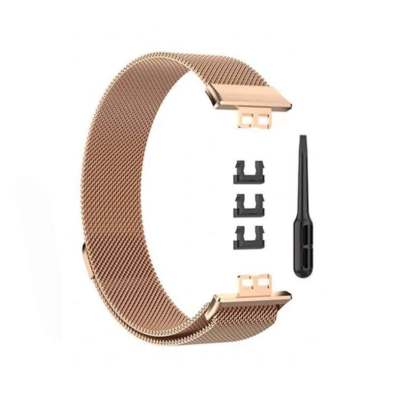 Milanese Strap for Huawei Watch Fit - Rose Gold