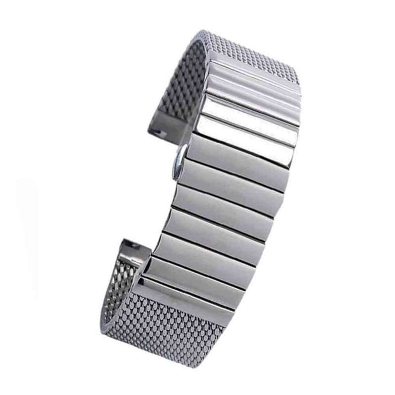 24mm Stainless Steel Band - Silver