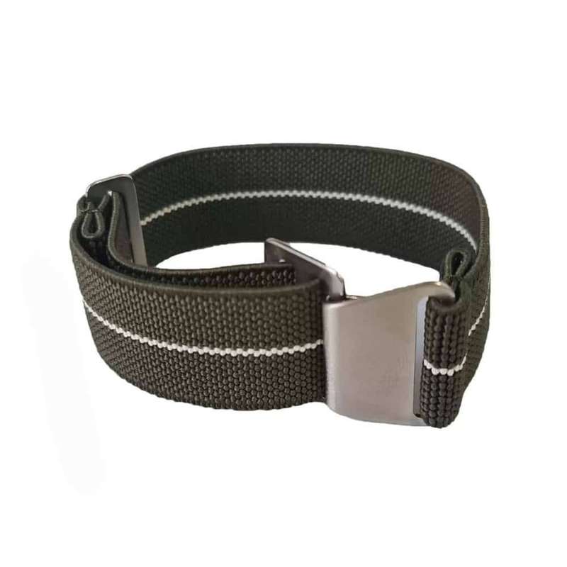 20mm Paratrooper Watch Straps - Army Green