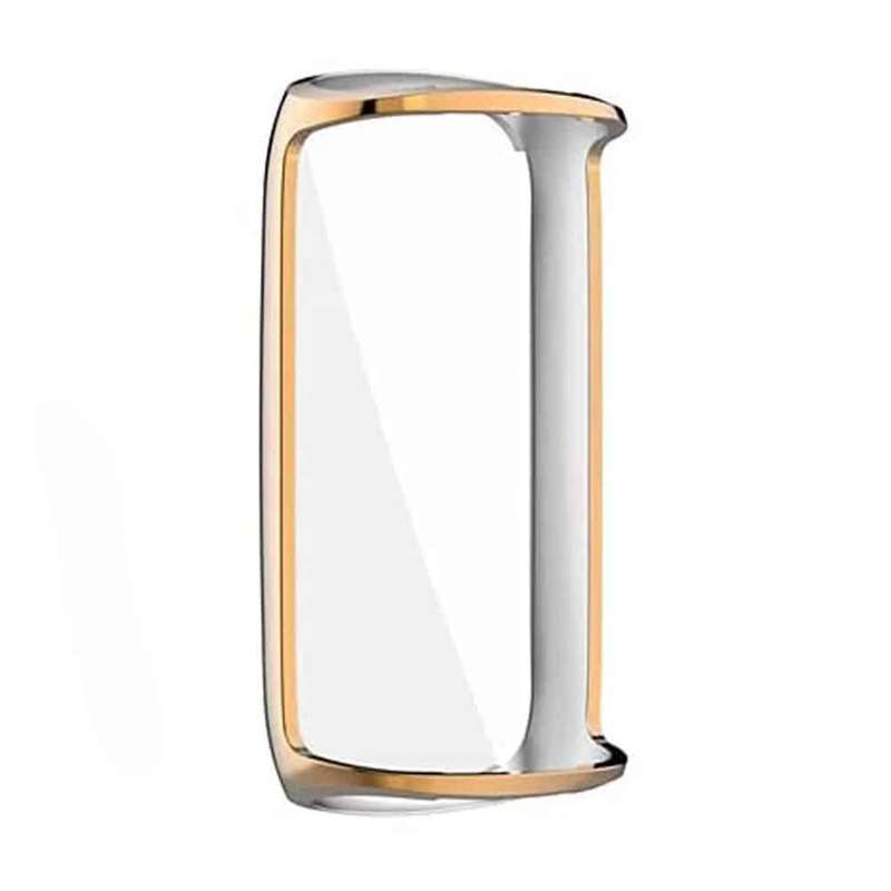 Fitbit Luxe Replacement TPU Silicone Protective Case - Rose Gold