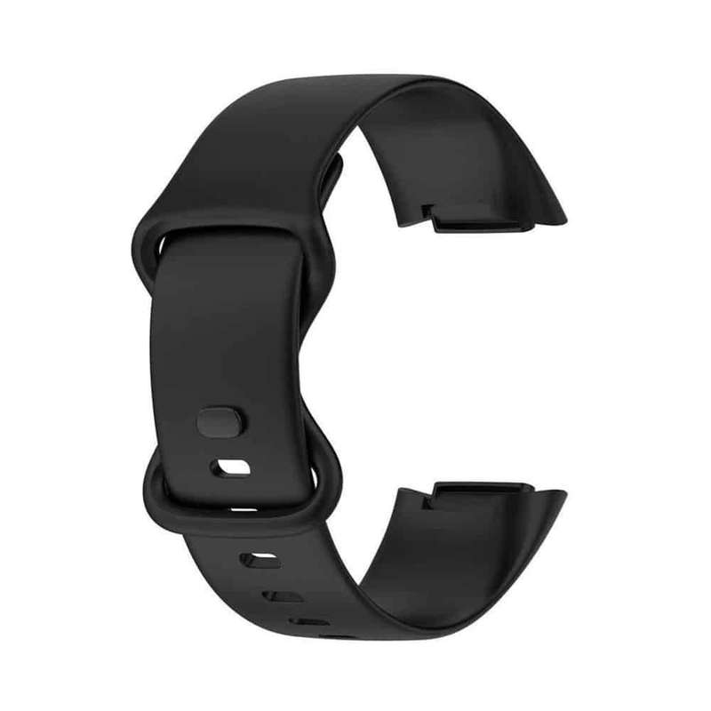 Silicone Strap for Fitbit Charge 5 M/L - Black
