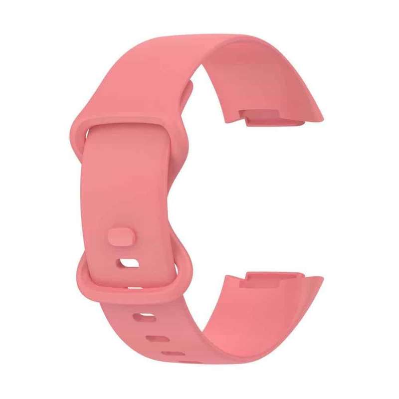 Silicone Strap for Fitbit Charge 5 M/L - Pink