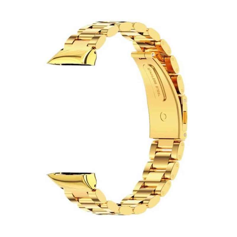 Stainless Steel Strap for Huawei band 6 - Gold + Link removal tool