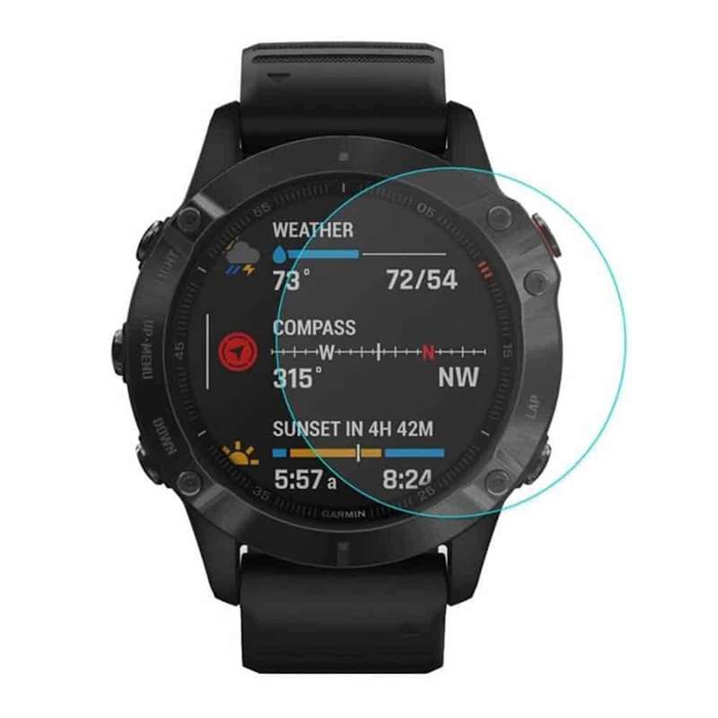 37mm Tempered Glass Screen Protector for Garmin Fenix 6
