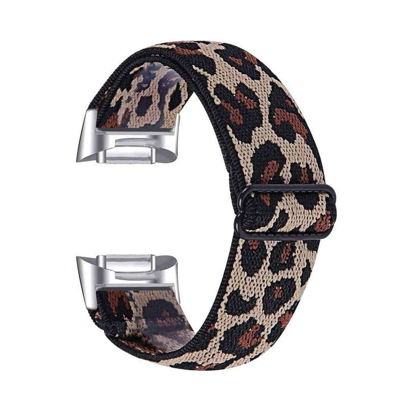 Nylon Band for Fitbit Charge 5 - Leopard