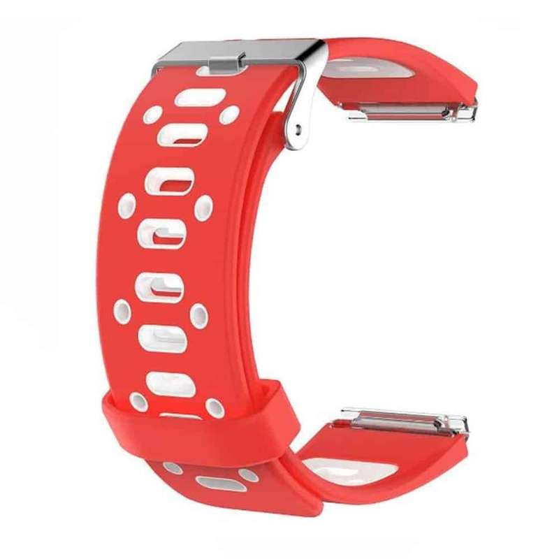 Silicone Band for Fitbit Blaze - Red+White