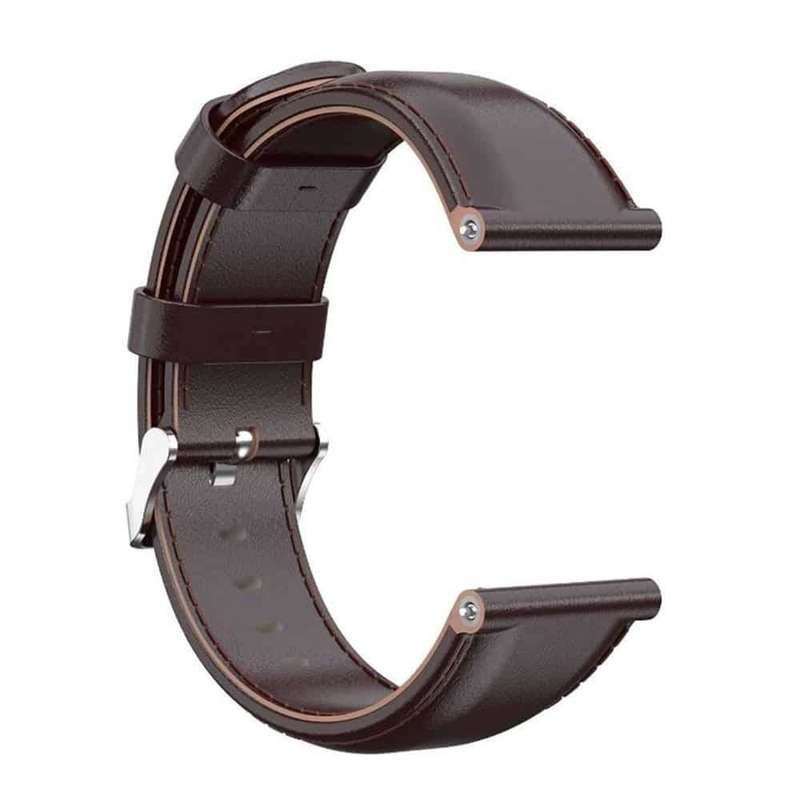 Leather Band for Fitbit Versa/2/Lite Blaze(23mm) - Brown