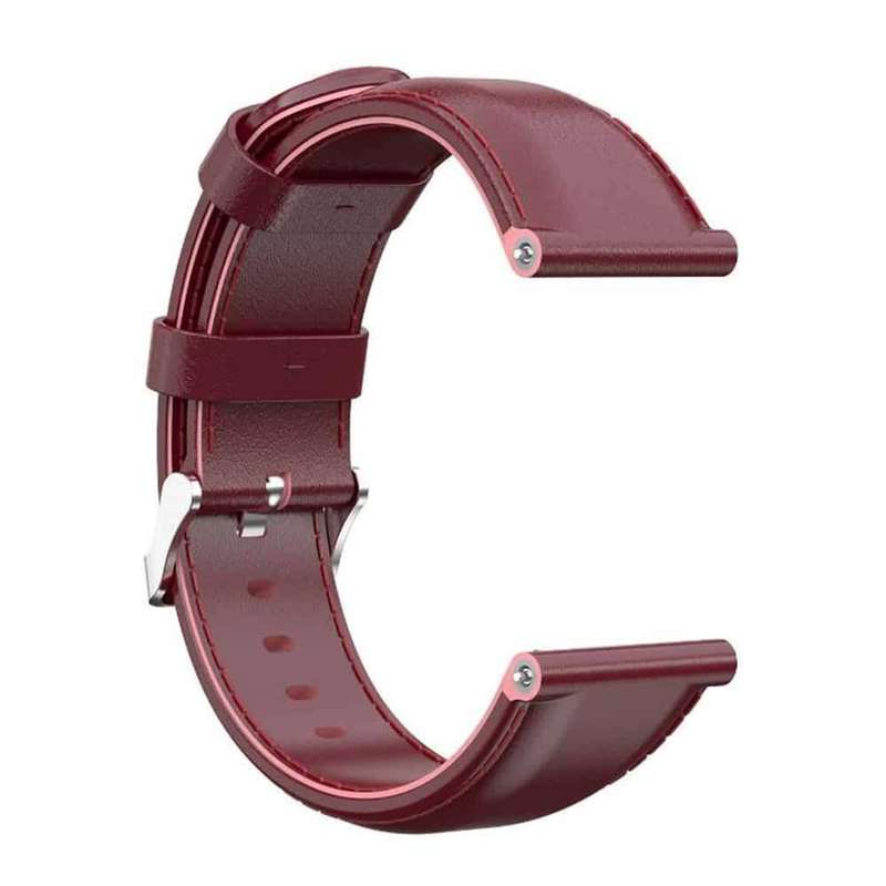Leather Band for Fitbit Versa/2/Lite Blaze(23mm) - Red