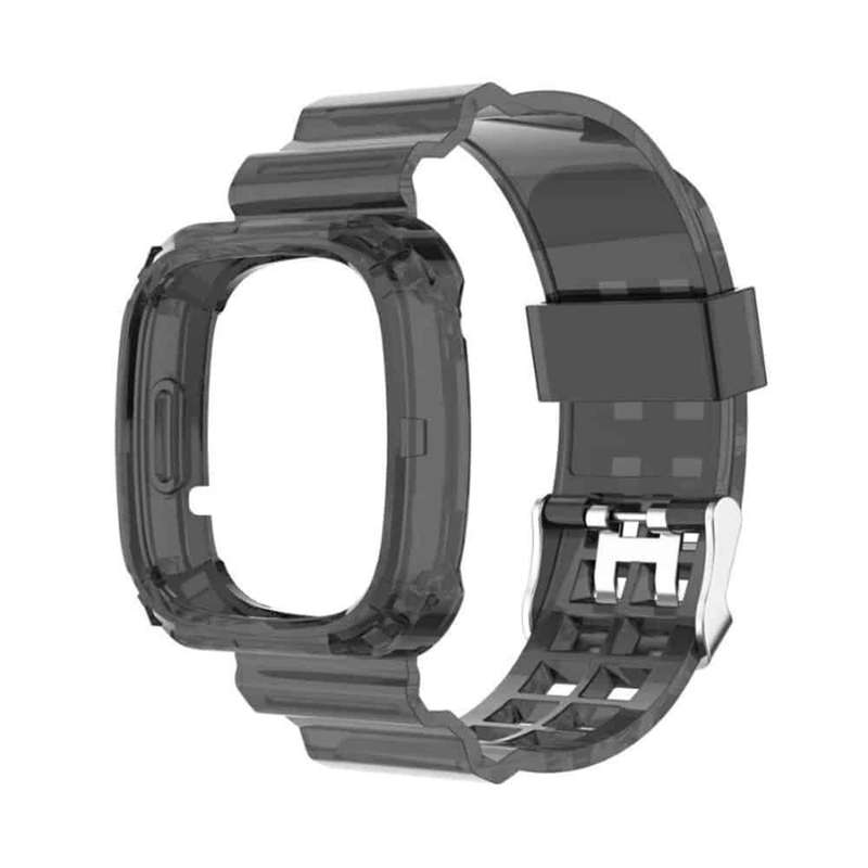TPU strap for Fitbit Versa3/Sense - Black