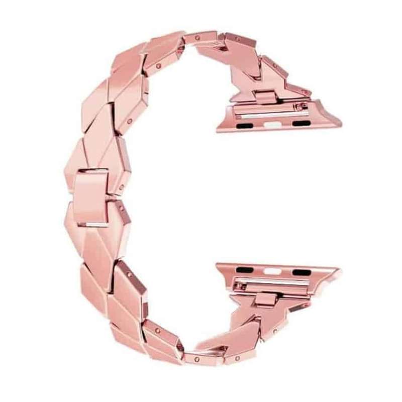 Luxury Plastic Strap for 38/40/41mm Apple Watch - Pink