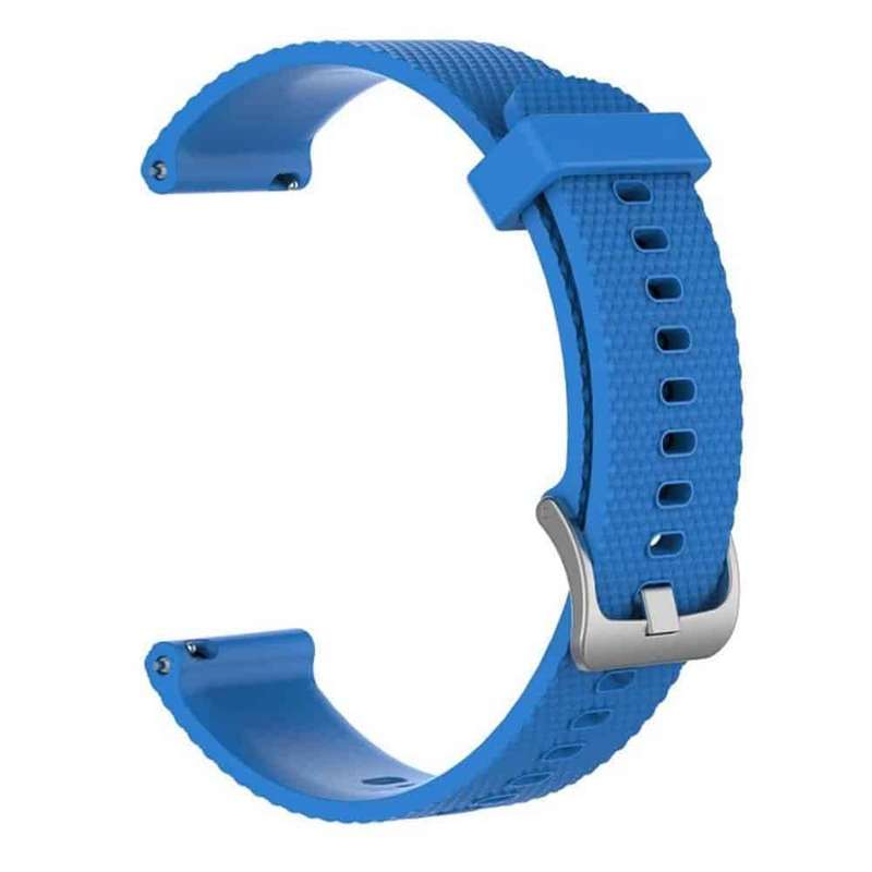 Silicone band for 22mm Garmin Venu 2 (M/L) - Blue
