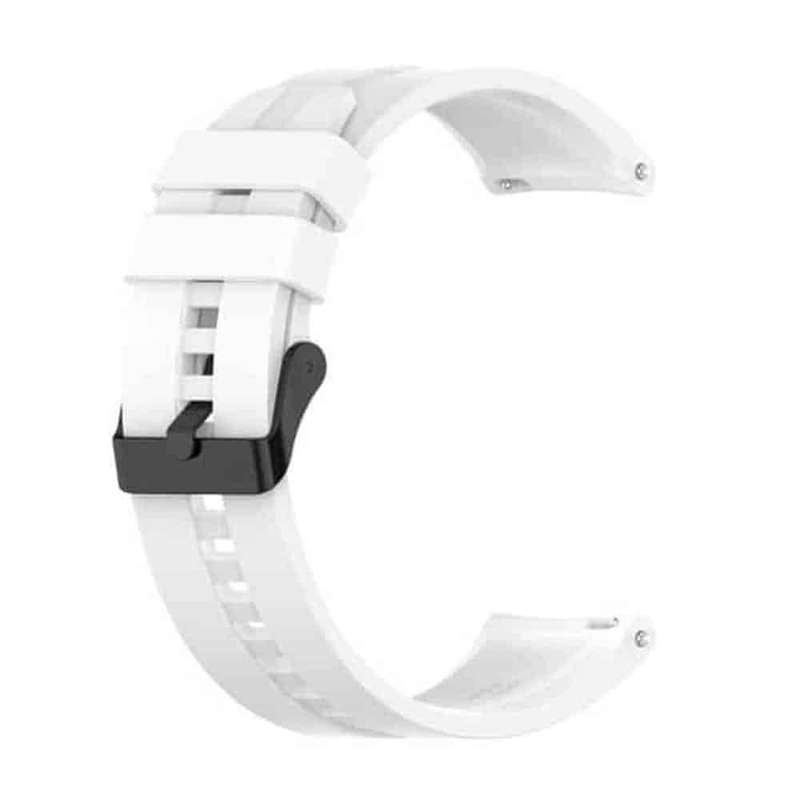 22mm Silicone Band for Huawei Watch GT Runner-White