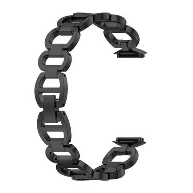 Premium 316L Stainless Steel Strap for Fitbit Luxe - Black