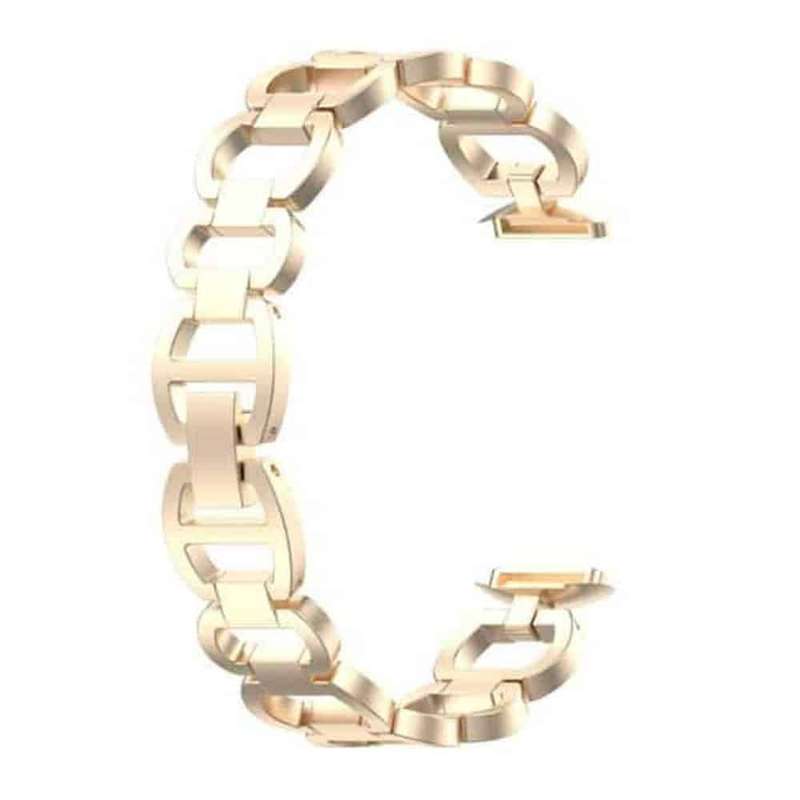 Premium 316L Stainless Steel Strap for Fitbit Luxe - Champagne