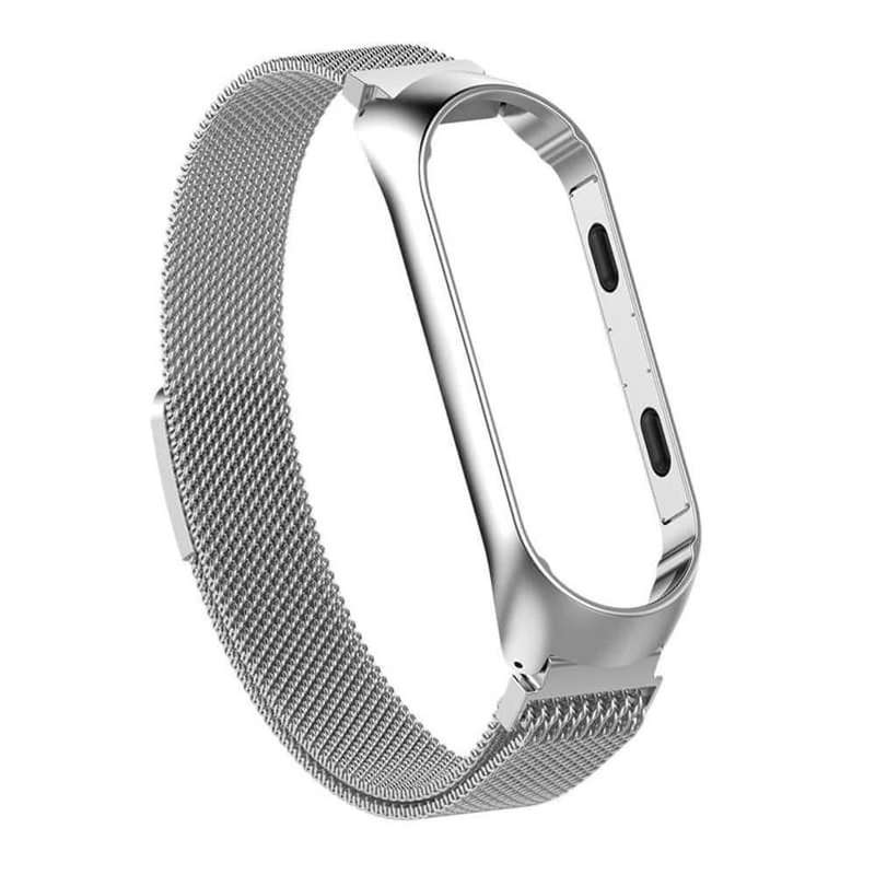 Milanese Xiaomi Band 5/6 - Silver