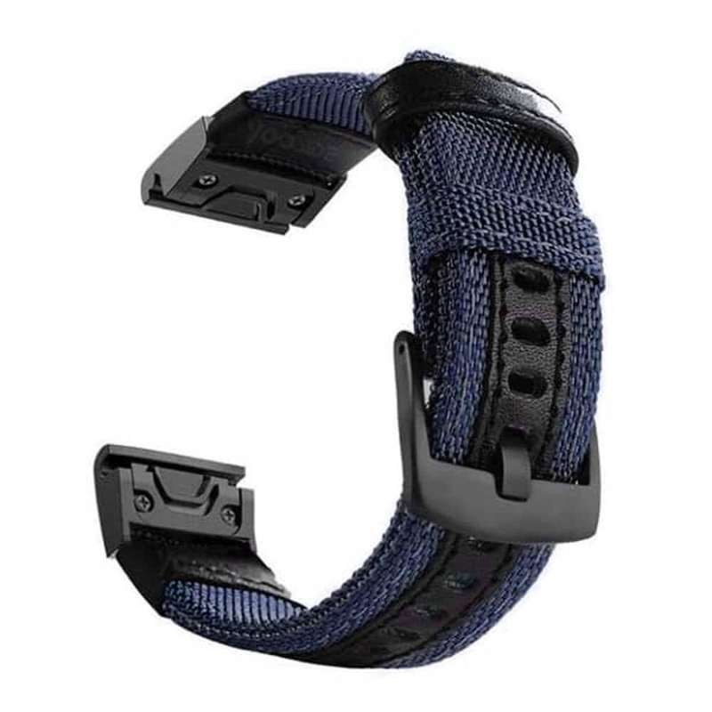 Quick Fit 26mm NOTA Nylon Durable Sweatproof Watch Band Strap for Garmin Fenix 5X/5X Pus/Fenix 3/...