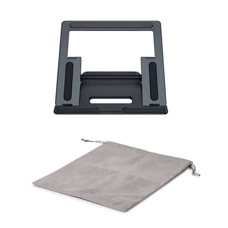 Non-Slip Silicone Pad Aluminium Alloy Notebook/Laptop Holder