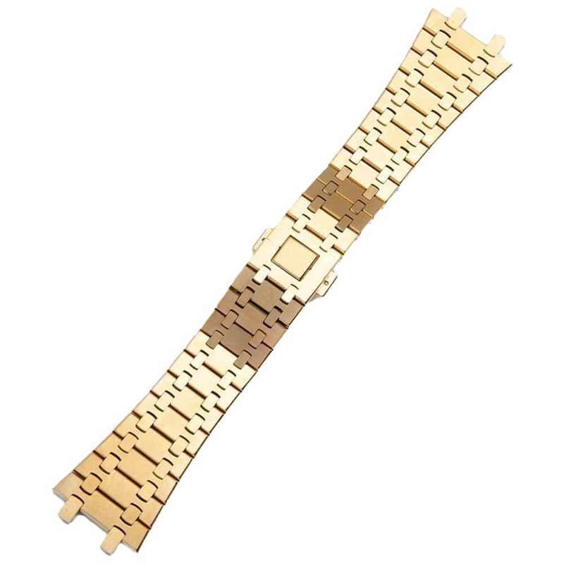 316L Stainless Steel Watch Band for Apple 38mm Watch - Gold