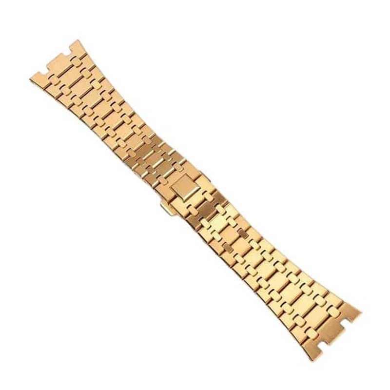 316L stainless steel watch band for Apple 42MM watch - Gold