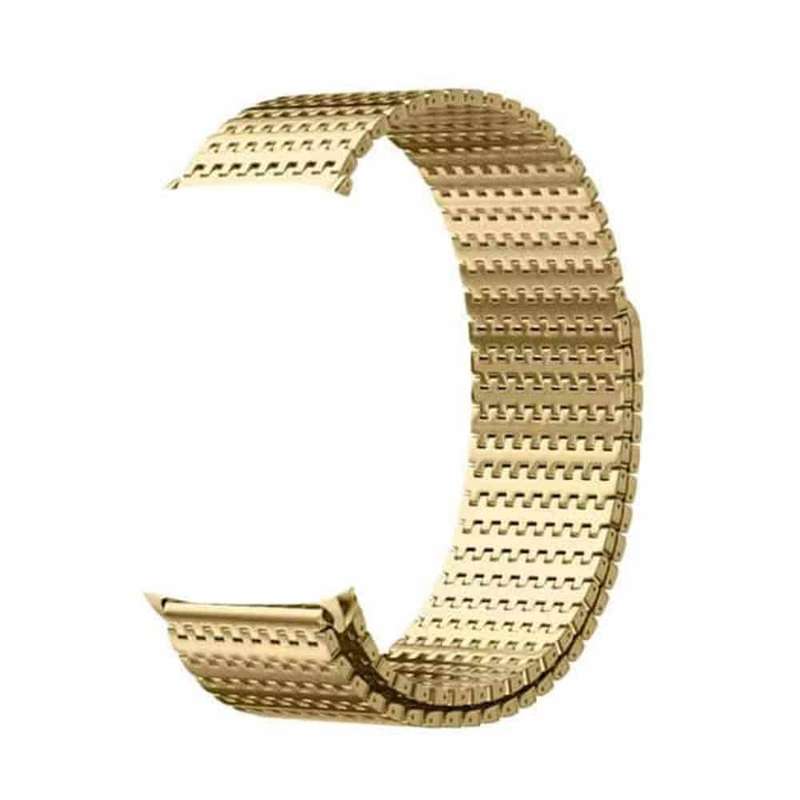 Needle chain magnetic absorption steel band for Apple 38MM watch - Gold