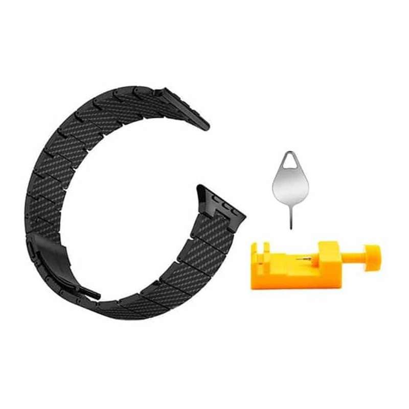 Plasticized Hexagon Strap for 42/44/45mm Apple Watch w/ Tool