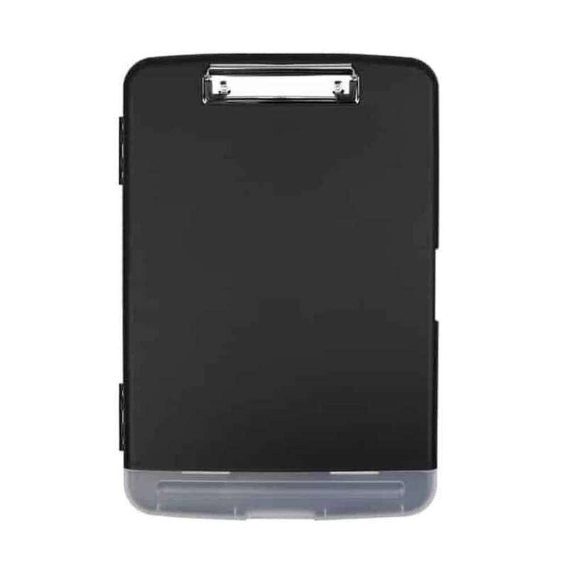 A4 Document Binder Clipboard- Pen Holder &amp; Storage Compartment
