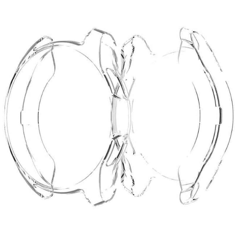 PC Hollow Case for samsung galaxy watch 6 Classic - 43MM Clear