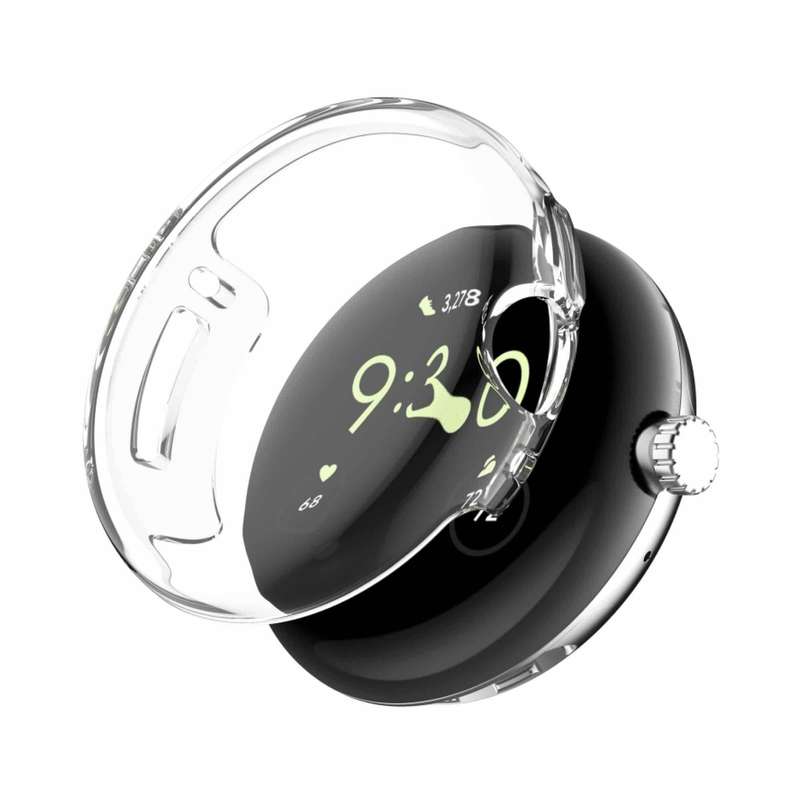 Protective TPU Case for Google Pixel Watch 2- Clear