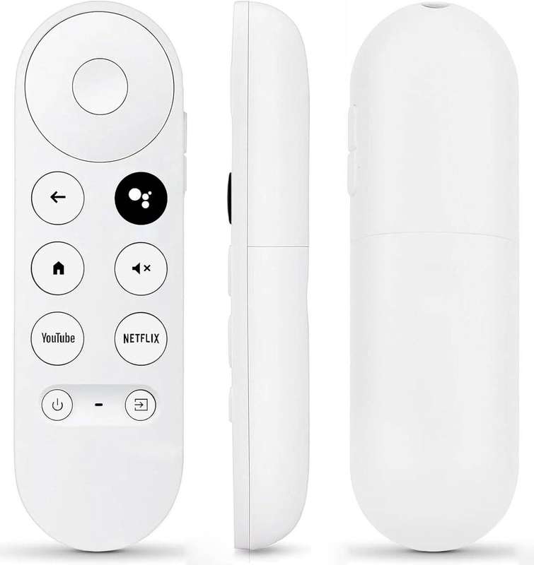 Remote Control for Chromecast with Google TV 4K HDR Snow