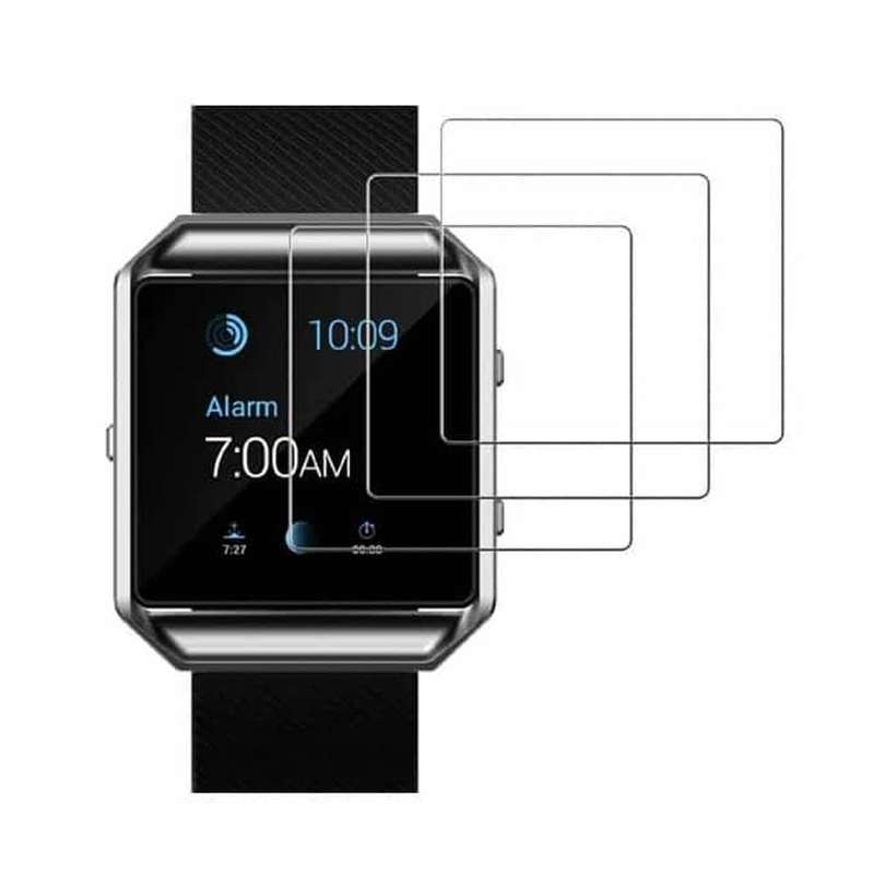 34mm No-Scratch Tempered Glass Screen Protector for Fitbit Blaze x3 Combo