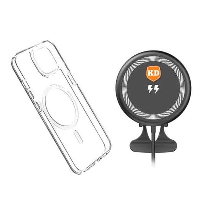 MagSafe Wireless Car Charger + Back Cover for iPhone 14 Pro - Combo