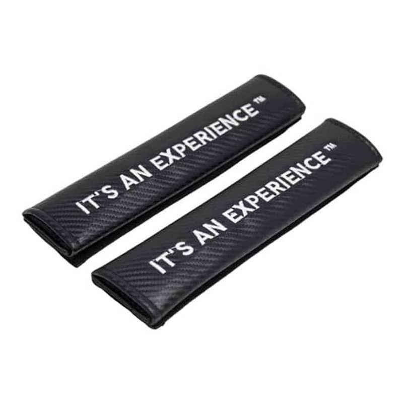 "It's An Experience" Padded Car Seat Belt Cover Protector  - Set of 2, Combo