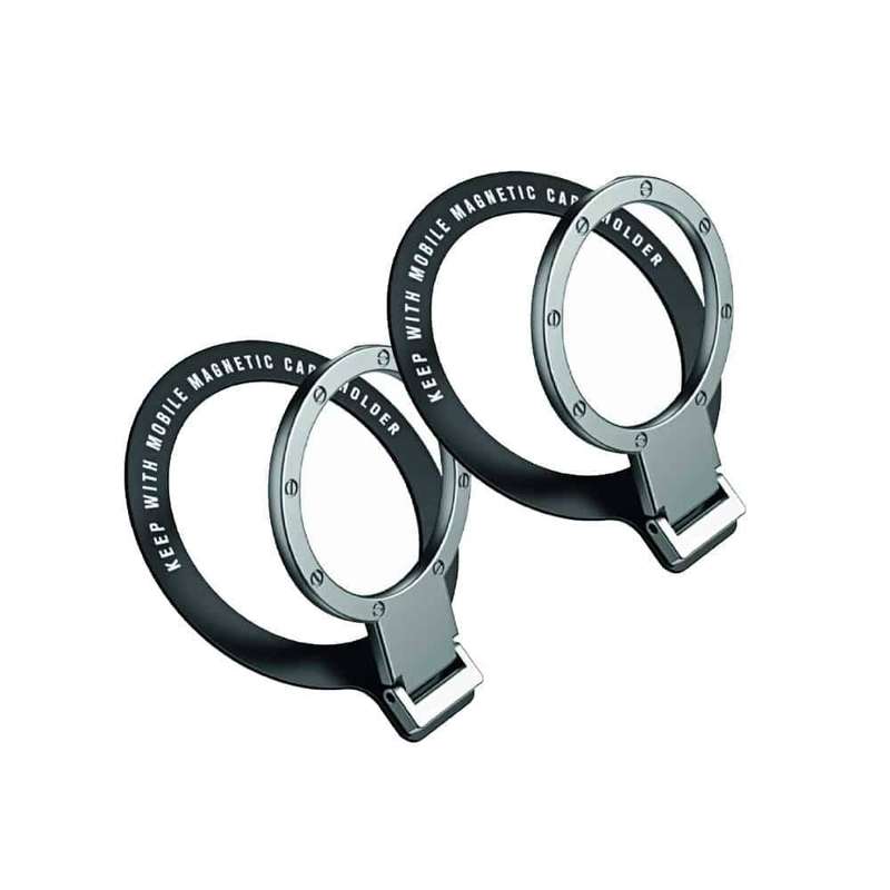 Magnetic MagSafe Phone Ring Kickstand for iPhone / Samsung x2 Combo