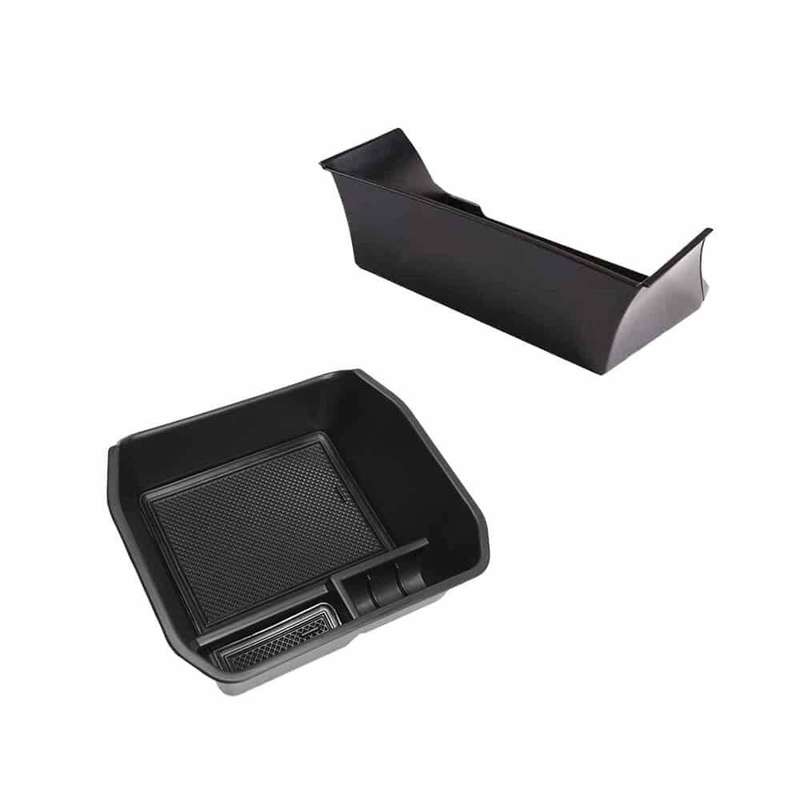 ABS Car Centre Console Storage Box Armrest Organizer for Land Rover Defender 2 Pack