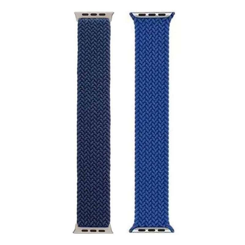 38/40/41mm Apple Watch elastic nylon strap - Navy (156mm)