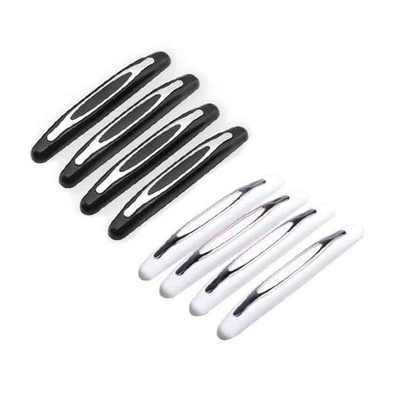 Universal Anti-Scratch Car Door Edge Guard Bumperx4- x2 Combo White